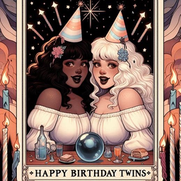 Happy Birthday Twins