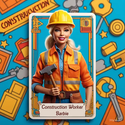 Construction Worker Barbie
